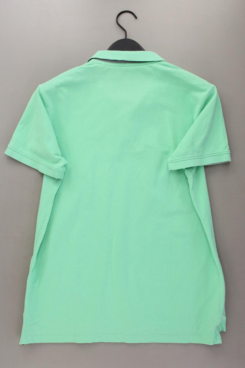 Esprit Poloshirt für Herren Gr. L Kurzarm grau aus Baumwolle