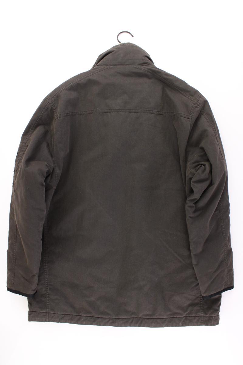 Engbers Lange Jacke für Herren Gr. 56 braun aus Baumwolle
