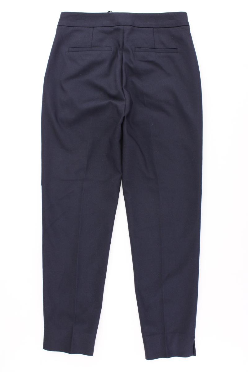 comma, Anzughose Gr. 34 blau aus Polyester