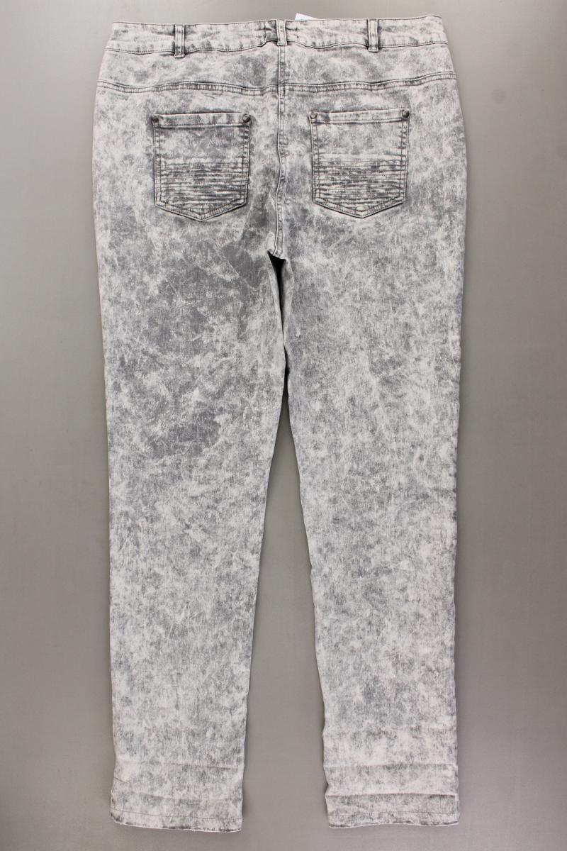 Laura Kent Skinny Jeans Gr. 44 grau aus Baumwolle