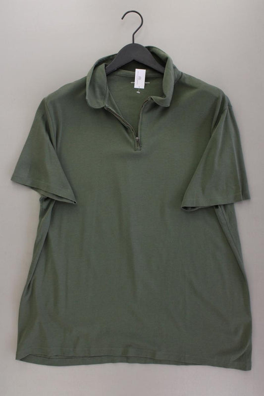 CHARLES TYRWHITT Poloshirt für Herren Gr. XL Kurzarm olivgrün aus Baumwolle