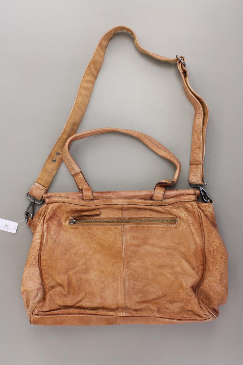 FREDsBRUDER Umhängetasche braun aus Leder