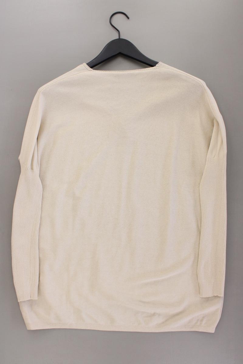 Heine Feinstrickpullover Gr. 40 creme aus Viskose