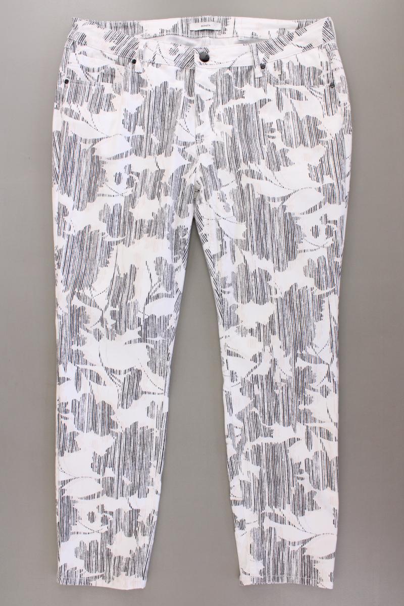 Bonita Hose Gr. 46 weiß aus Baumwolle