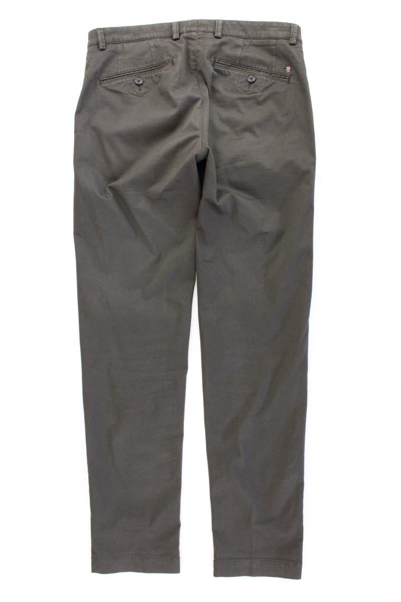 Bugatti Chinohose für Herren Gr. W34/L32 olivgrün aus Baumwolle