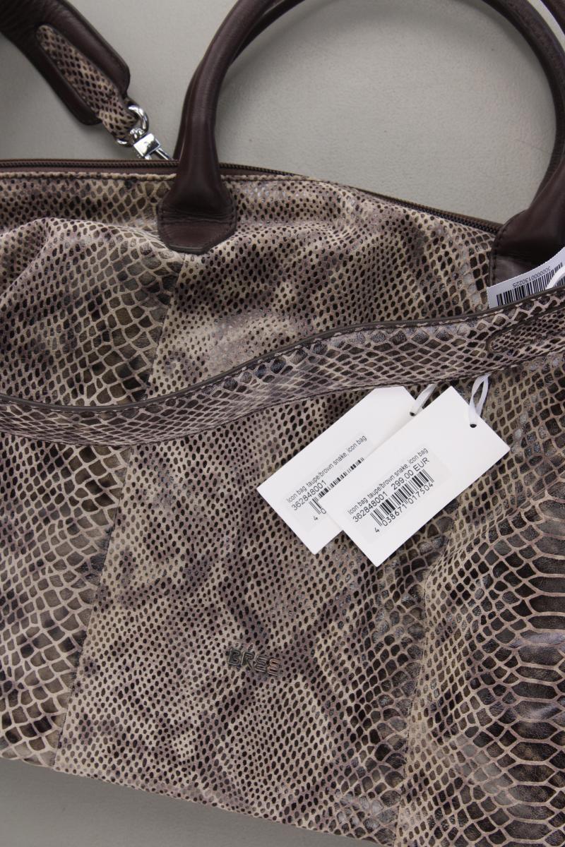 Bree Icon Bag Taupe Tasche mit Tierdruck neu mit Etikett Neupreis: 299,0€! braun