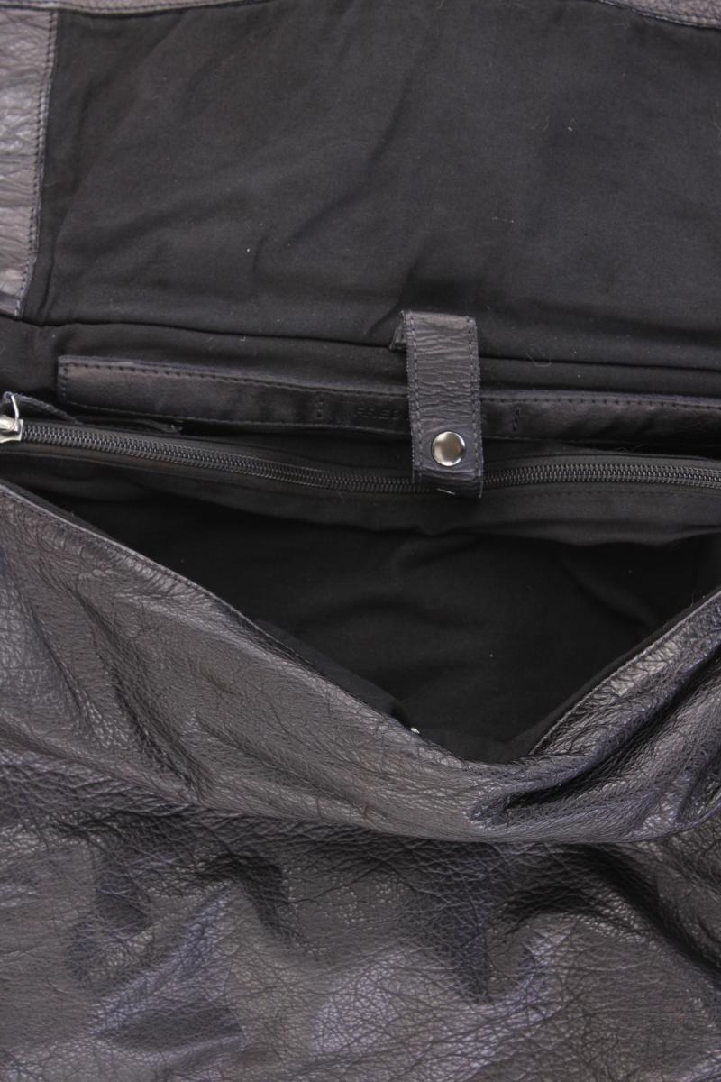 FREDsBRUDER Umhängetasche schwarz aus Leder