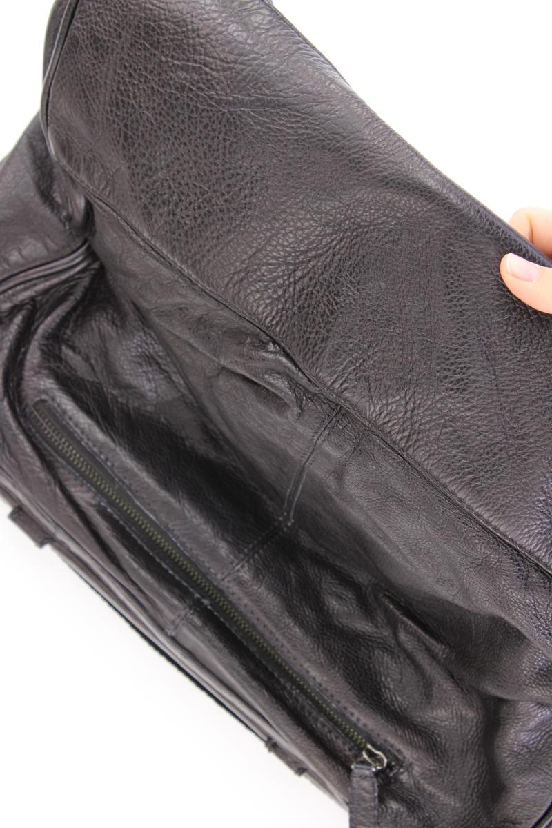 FREDsBRUDER Umhängetasche schwarz aus Leder