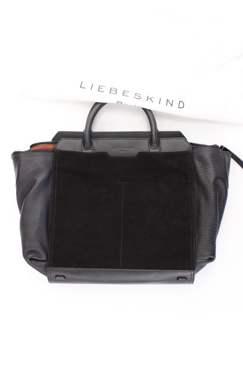 Liebeskind Berlin Henkeltasche neuwertig schwarz aus Leder