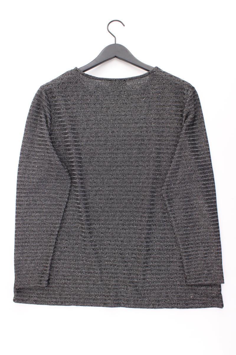 Bexley's Glitzer Shirt Gr. 48/50 neuwertig Langarm mit Glitzer silber