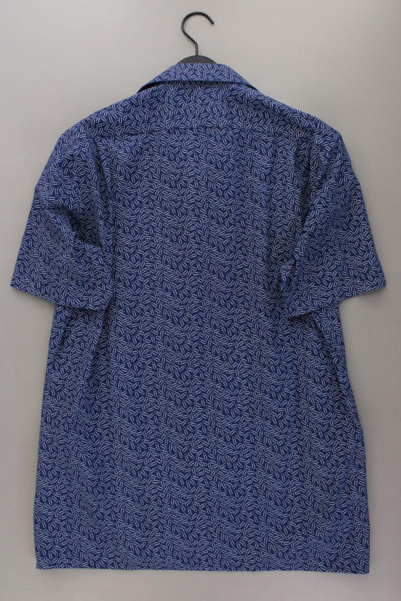 Olymp Hemd mit Büroklammermuster für Herren Gr. Hemdgröße 41 neuwertig Kurzarm