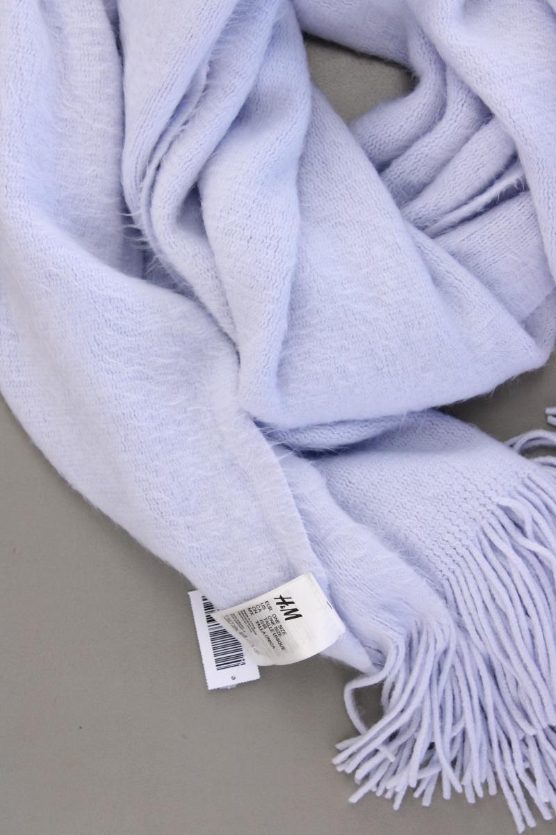 H&M Maxischal lila aus Polyacryl