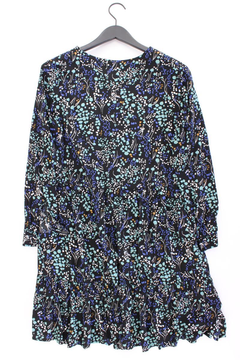 Tom Tailor Langarmkleid Gr. 38 neuwertig blau aus Viskose