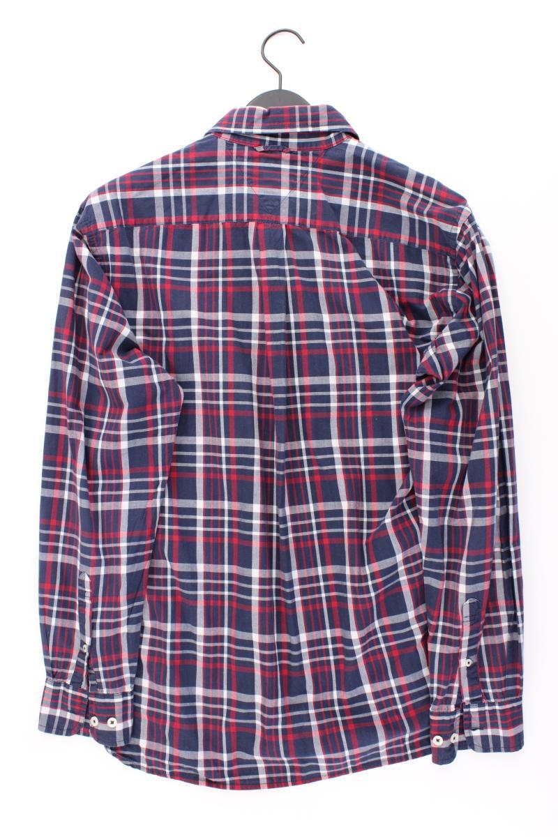 Tommy Hilfiger Karohemd für Herren Gr. M kariert Langarm mehrfarbig