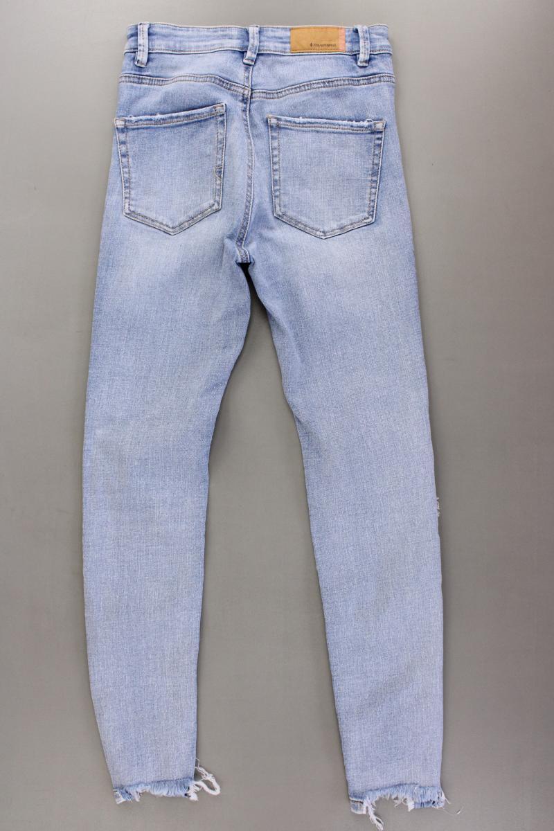 Stradivarius Skinny Jeans Gr. 36 blau