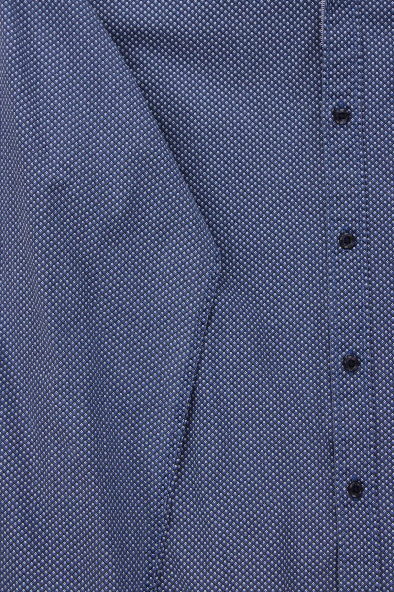 Tommy Hilfiger Langarmhemd für Herren Gr. L blau aus Baumwolle