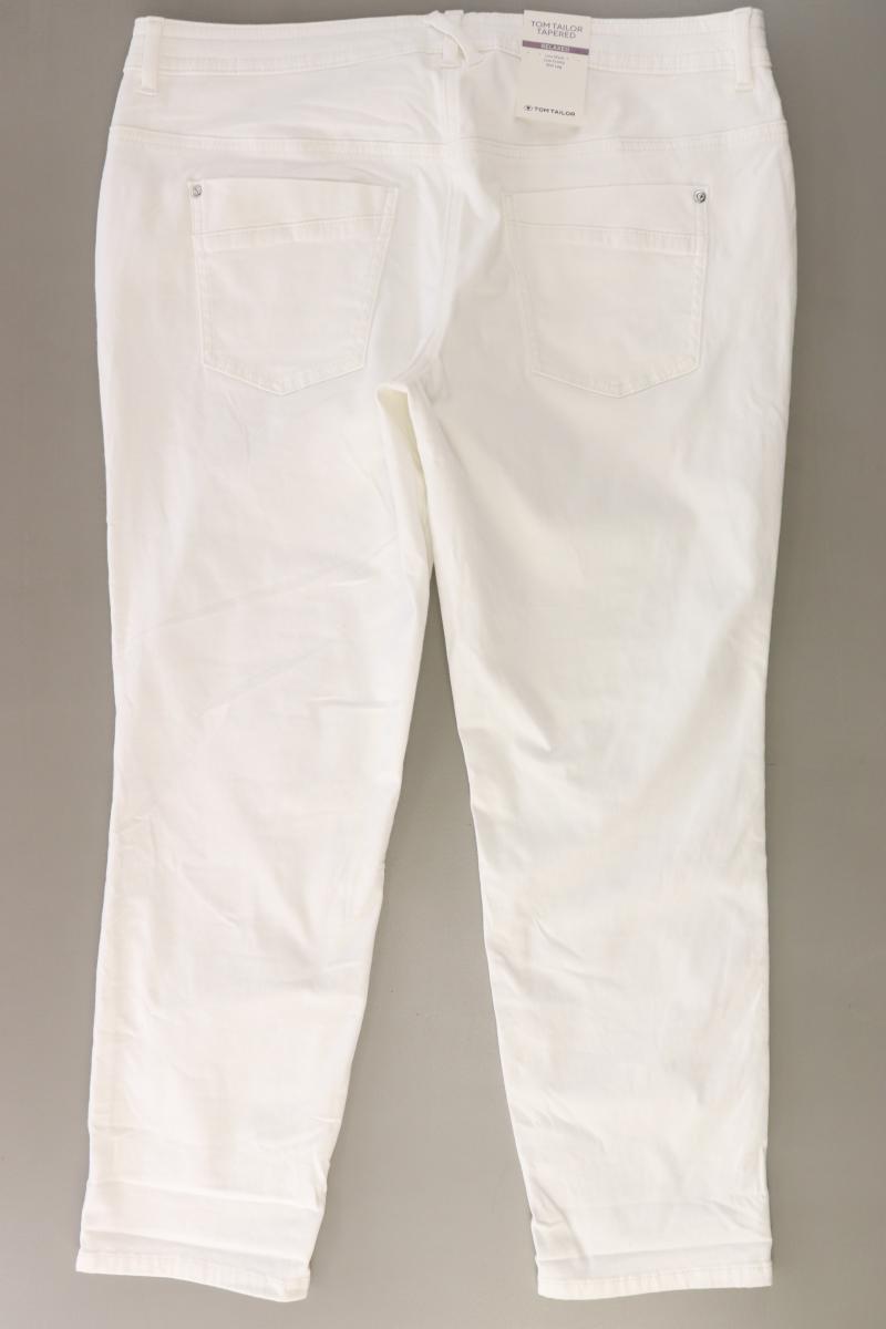 Tom Tailor Hose Gr. 44/L28 neu mit Etikett Neupreis: 69,99€! weiß aus Baumwolle