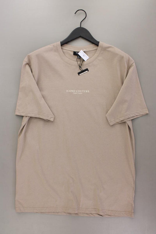 Icono Shirt Relaxed Fit für Herren Gr. XL neu mit Etikett Kurzarm braun