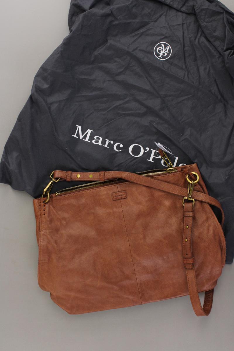 Marc O'Polo Umhängetasche neuwertig braun aus Leder
