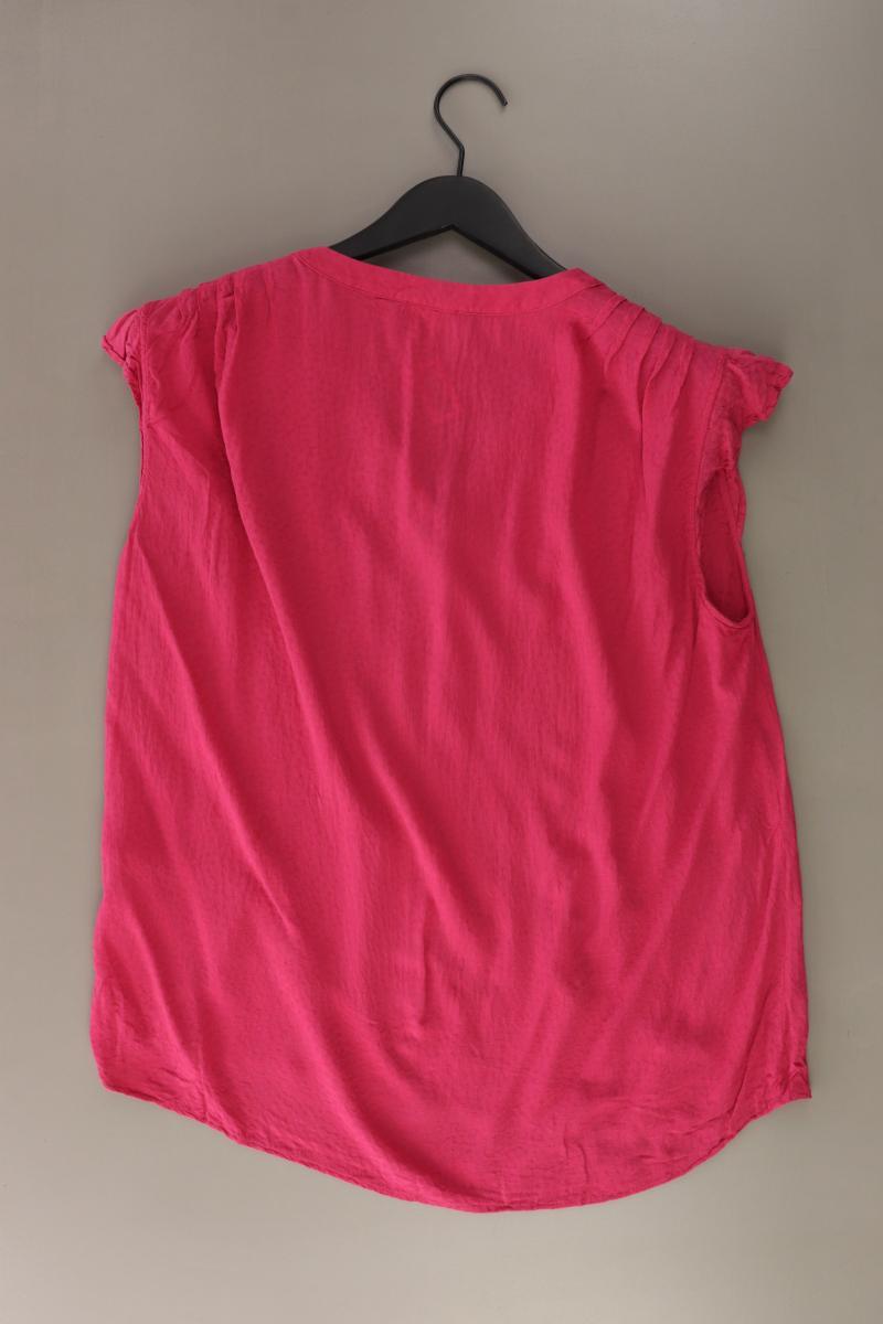 Taifun Kurzarmbluse Gr. 44 pink