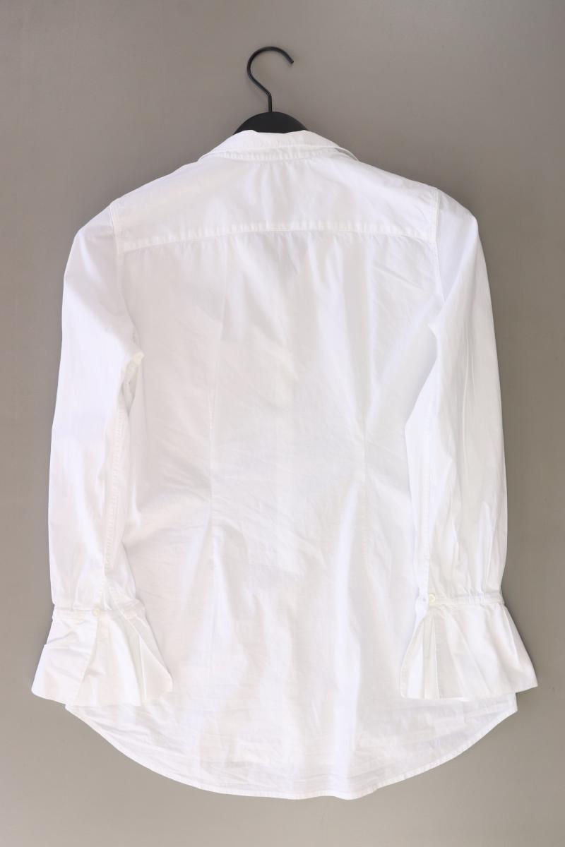 Mos Mosh Langarmbluse Gr. M weiß aus Baumwolle