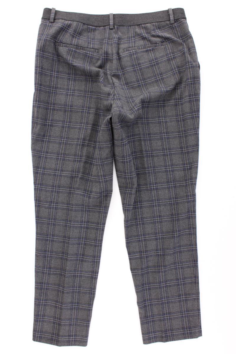 Uniqlo Stoffhose Gr. XL kariert grau aus Polyester
