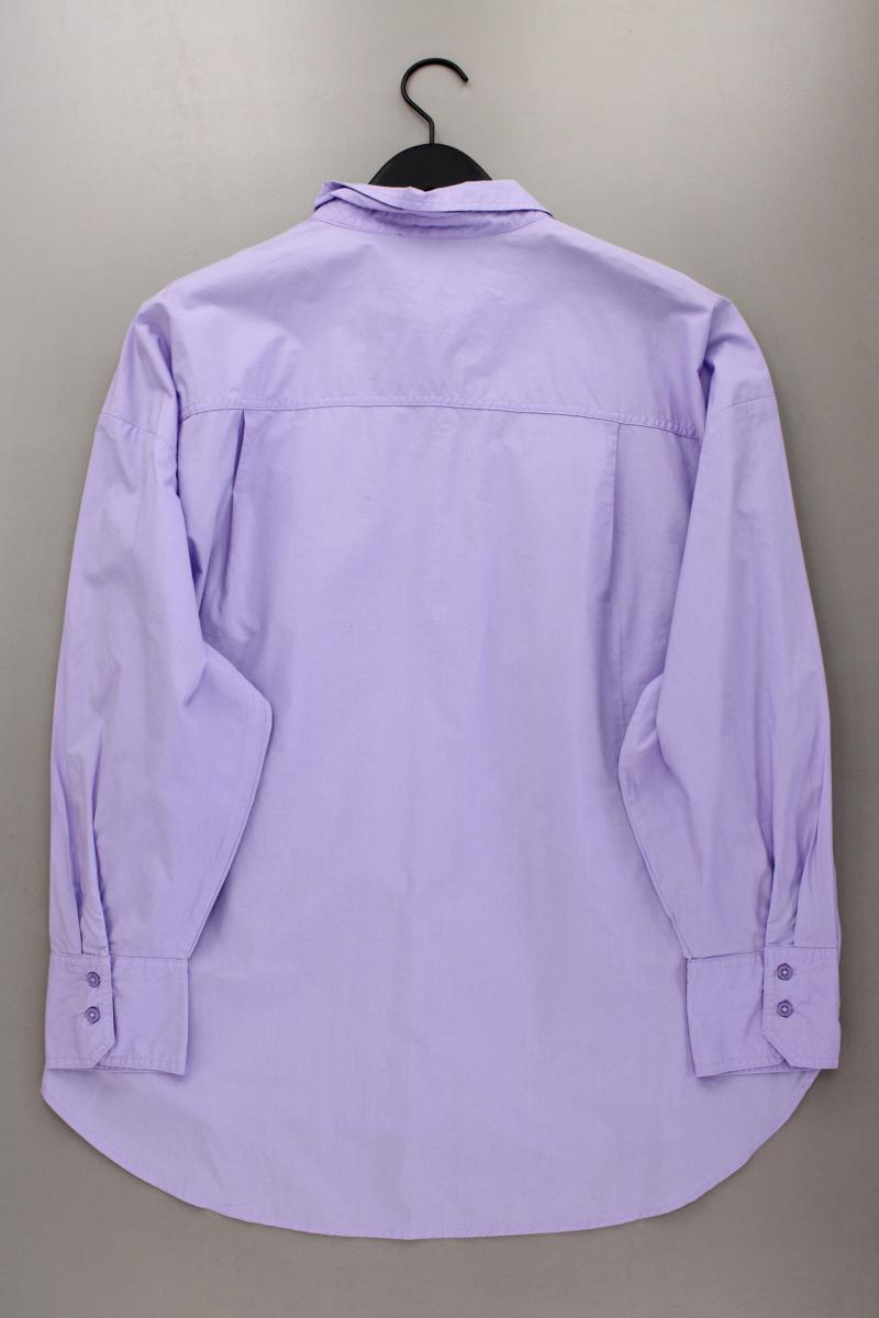 Langarmbluse Gr. 46 lila