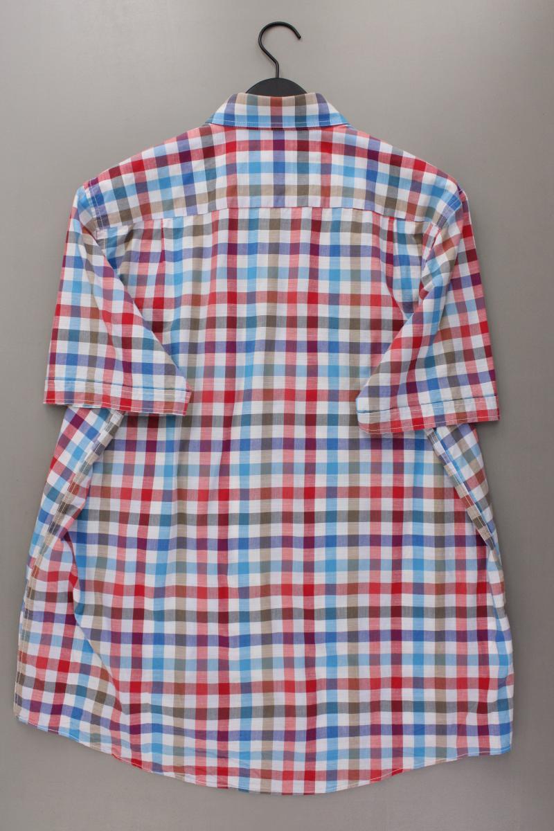 Casa Moda Karohemd für Herren Gr. Hemdgröße 43/44 kariert Kurzarm mehrfarbig