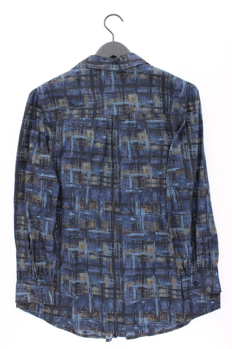 Casa Blanca Langarmbluse Gr. 44 blau aus Viskose