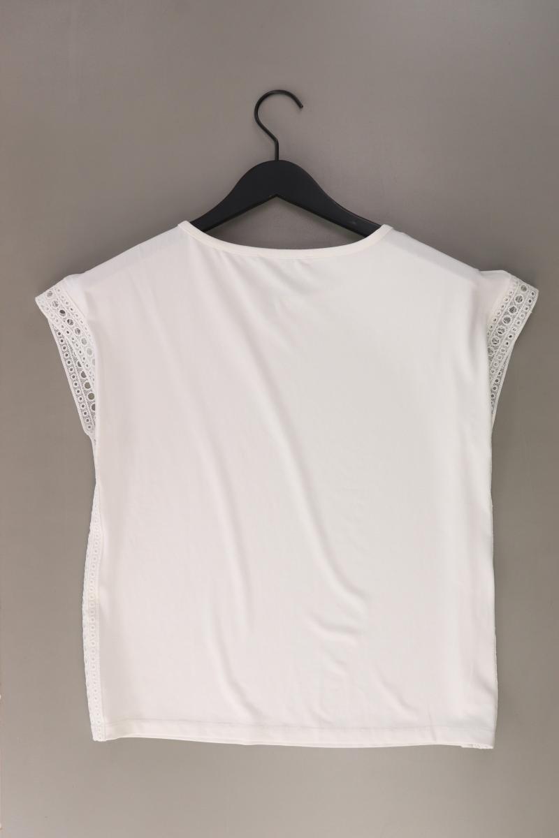 comma, T-Shirt Gr. 38 Kurzarm weiß