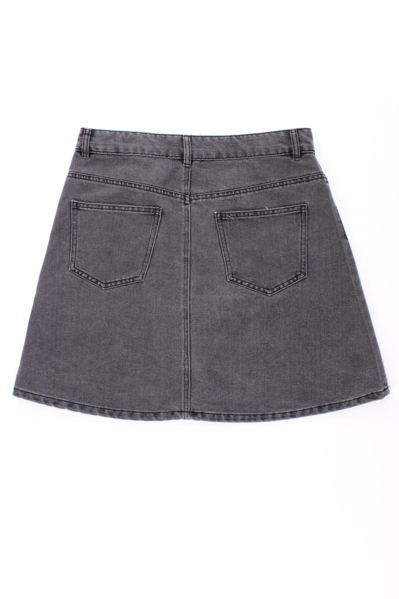 Noisy May Jeansrock Gr. L grau aus Baumwolle