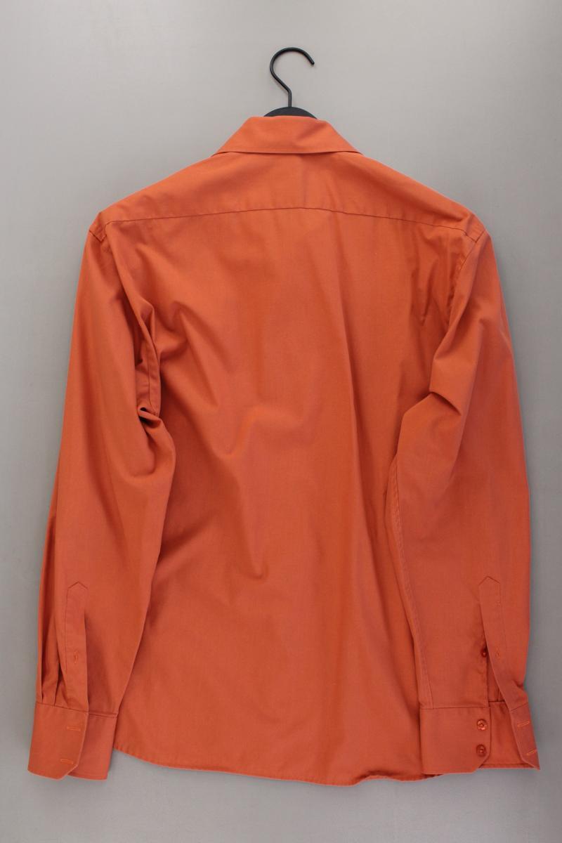 Engbers Langarmhemd für Herren Gr. L orange aus Baumwolle