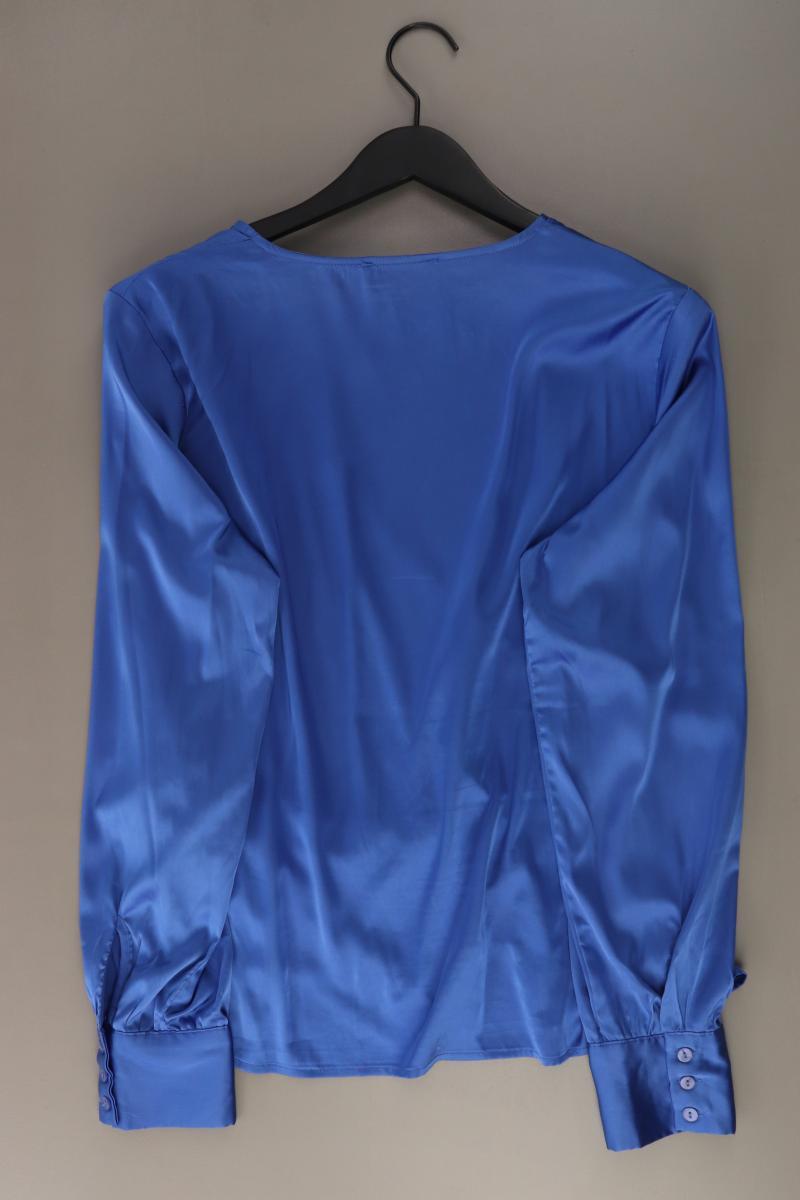 IVYBEAU Langarmbluse Gr. L blau aus Polyester