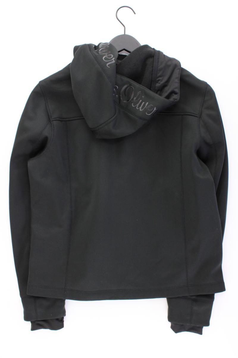 s.Oliver Kapuzenjacke Gr. 46 schwarz aus Polyester