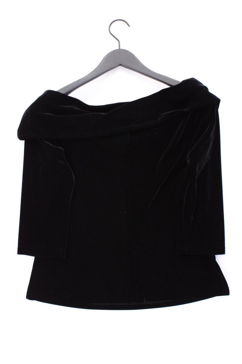 Vera Mont Classic Shirt Gr. 44 3/4 Ärmel mit Carmen-Ausschnitt schwarz