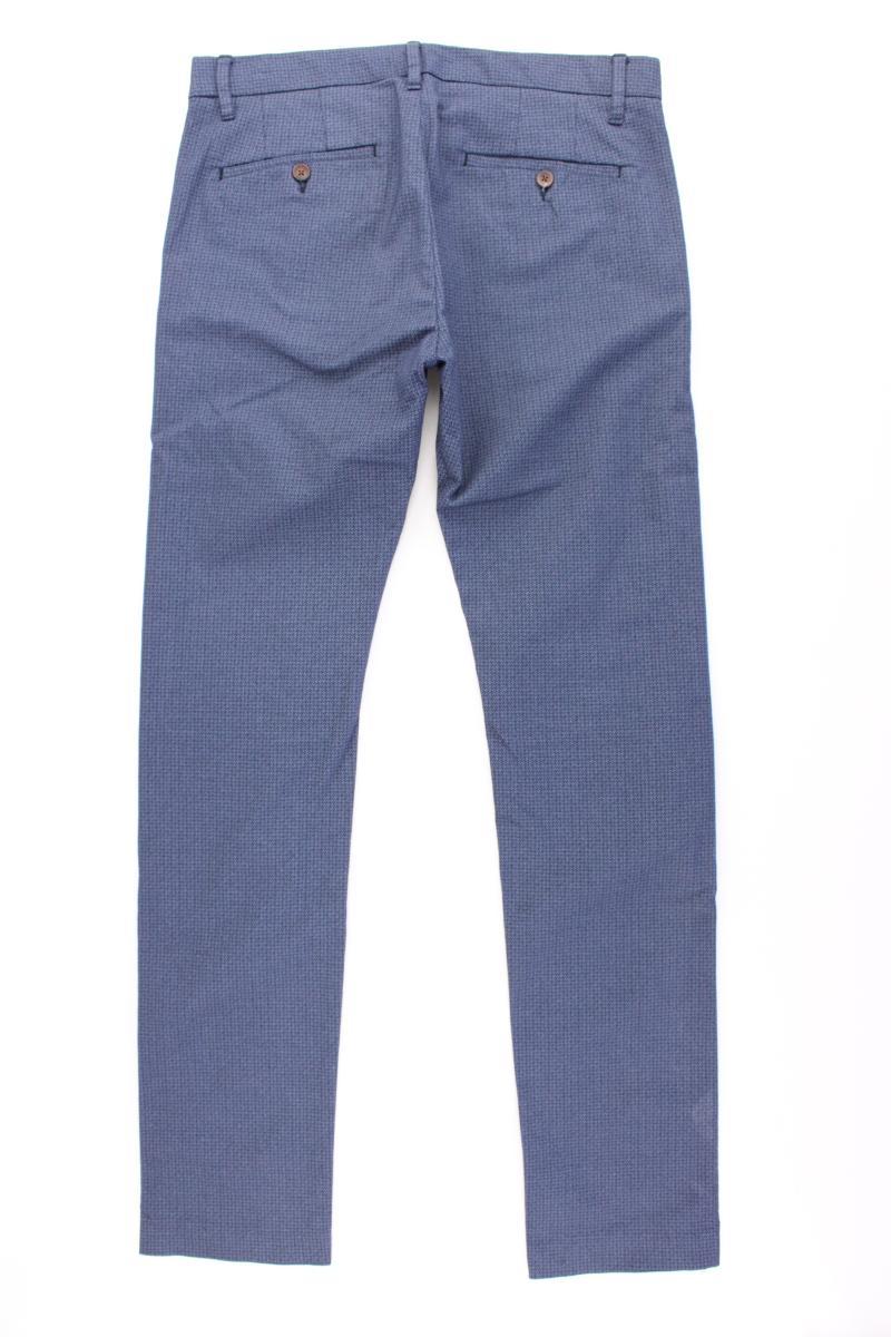 WE Fashion Chinohose für Herren Gr. W32/L34 blau