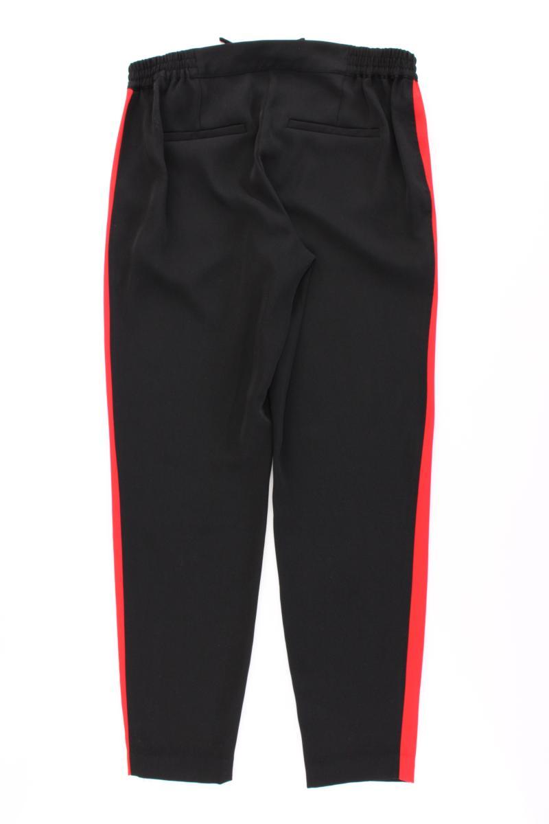 comma, Stoffhose Gr. 38 neuwertig schwarz aus Polyester