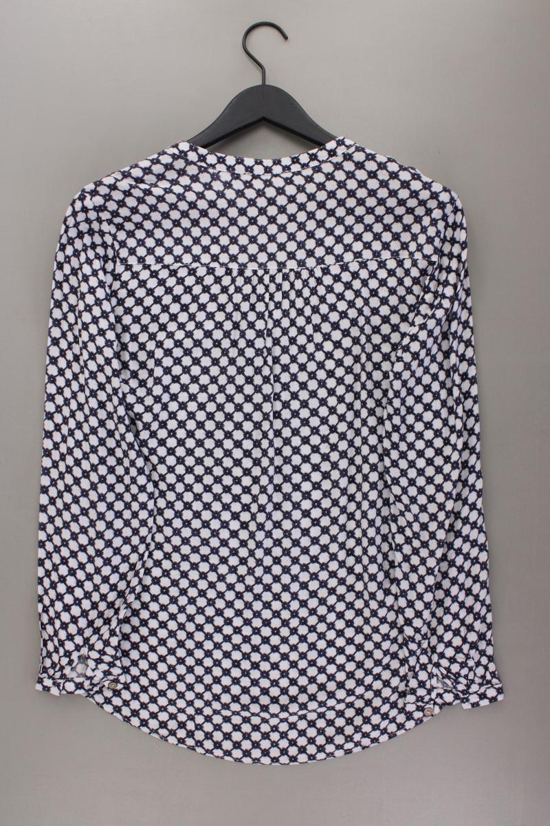 Cartoon Langarmbluse Gr. 38 geometrisches Muster mehrfarbig