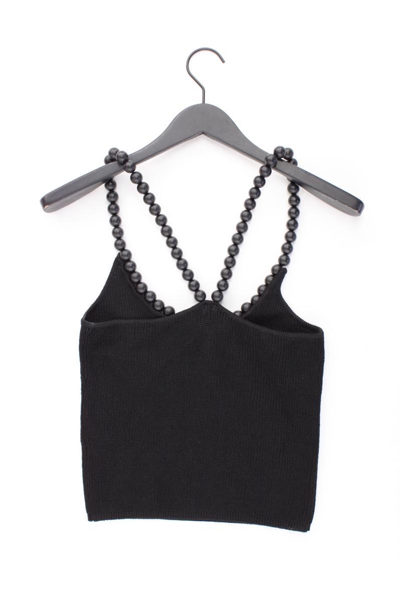 Zara Trägertop Gr. L schwarz aus Viskose