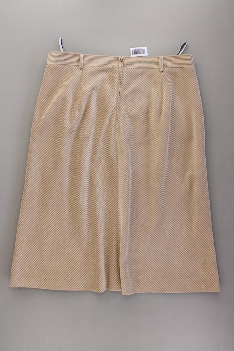 Gerry Weber Cordrock Gr. 42 neuwertig braun aus Polyester