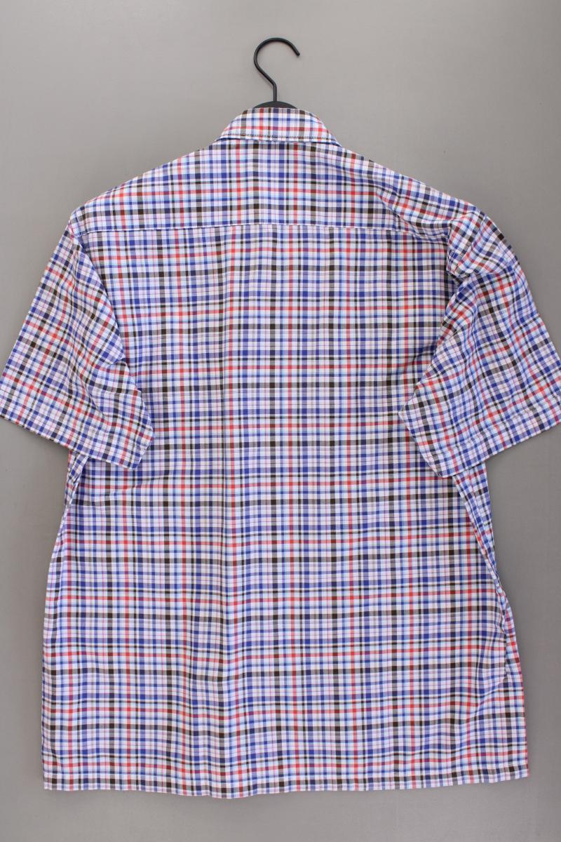 Hatico Karohemd für Herren Gr. Hemdgröße 41/42 kariert Kurzarm mehrfarbig