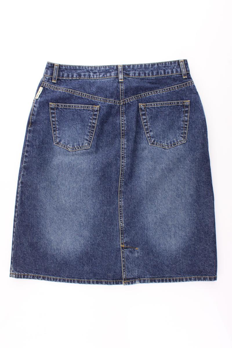 Eddie Bauer Jeansrock Gr. 42 blau aus Baumwolle