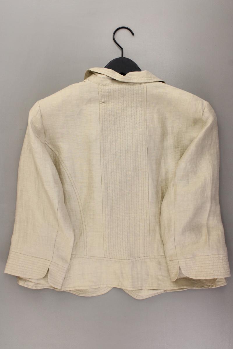 Bonita Leinenblazer Gr. 44 creme