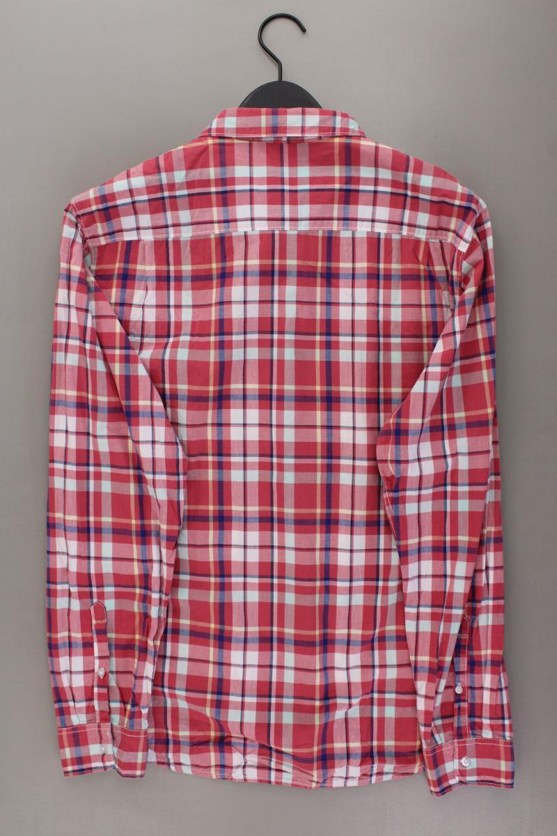 Springfield Karohemd für Herren Gr. XL kariert Langarm rot