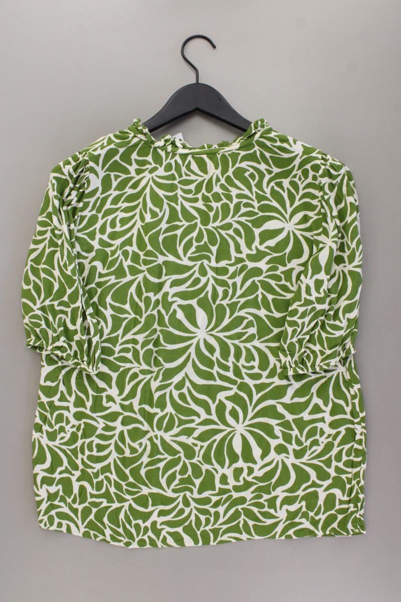 Kaffe Kurzarmbluse Gr. 38 grün