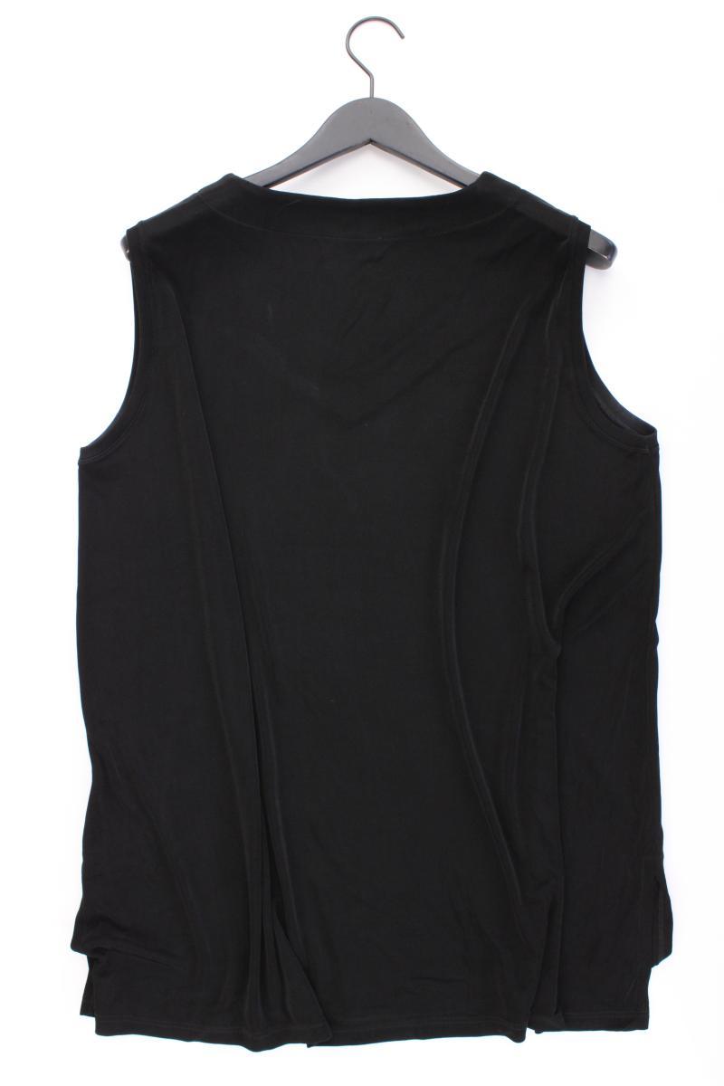 Ulla Popken Trägertop Gr. 50/52 schwarz aus Acetat