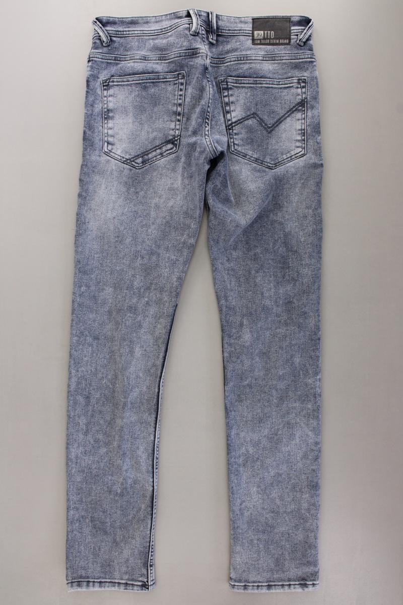 Tom Tailor (Denim) Straight Jeans für Herren Gr. W32/L36 grau aus Baumwolle