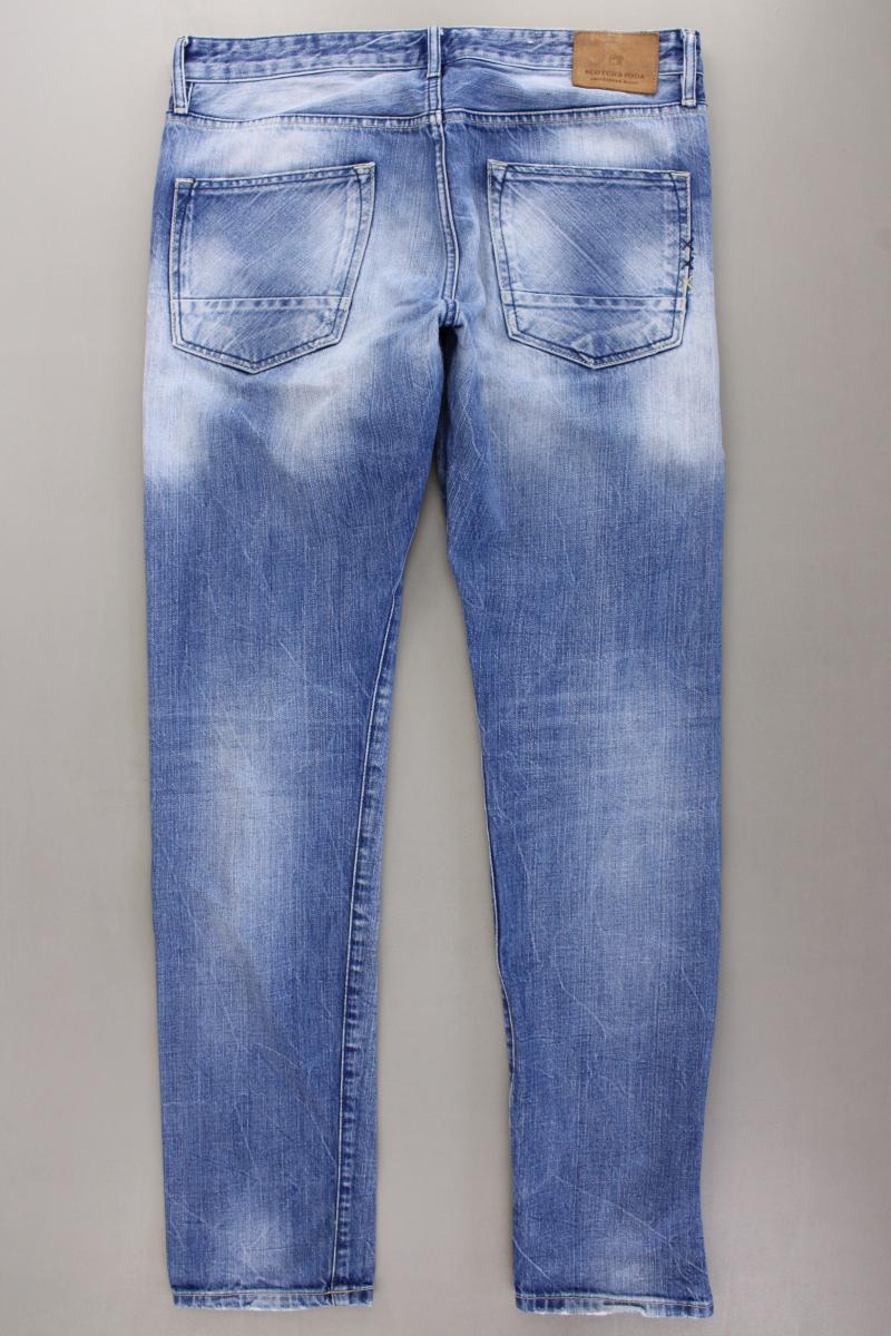 Scotch & Soda Straight Jeans für Herren Gr. W33/L34 Modell RALSTON blau