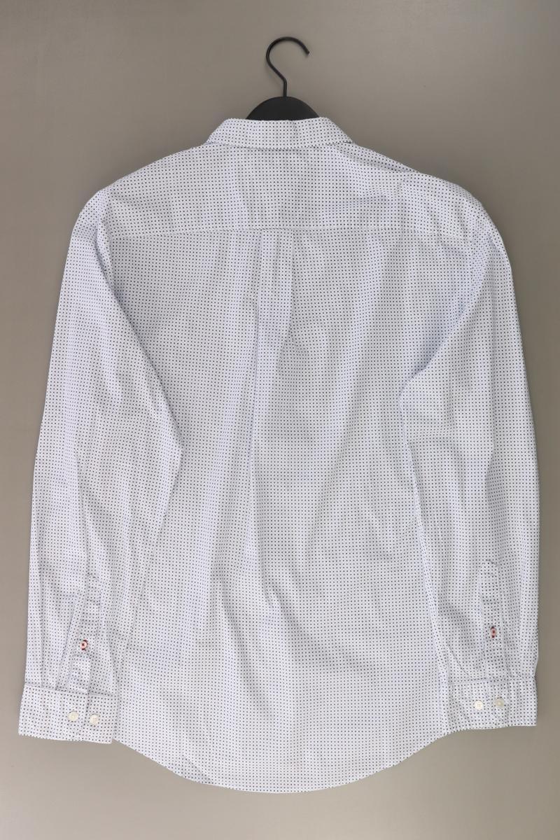 Tommy Hilfiger Langarmhemd für Herren Gr. XL blau