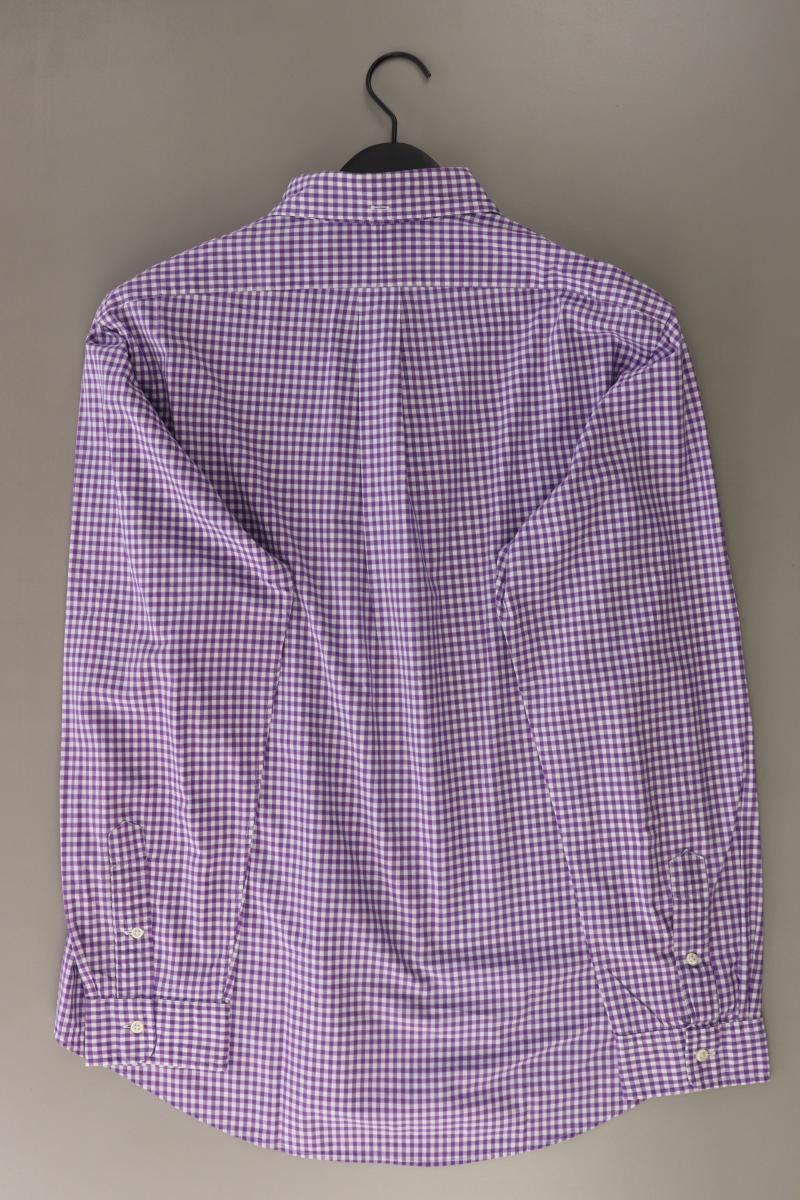 Ralph Lauren Karohemd für Herren Gr. XL kariert Langarm lila